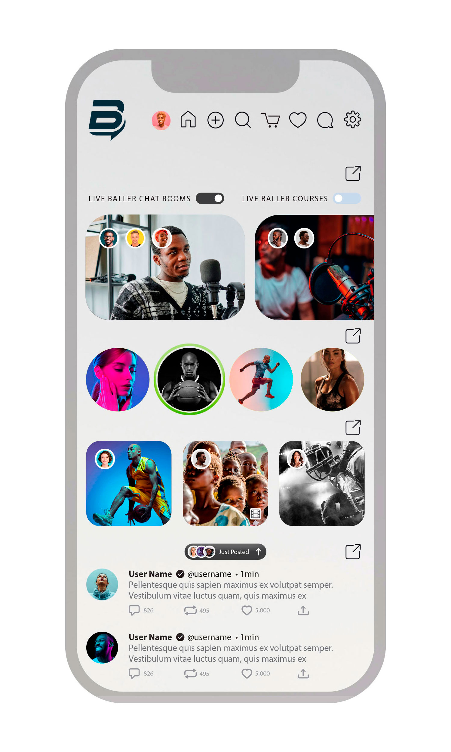 Sports & Entertainment Brands — Baller Social App (1)