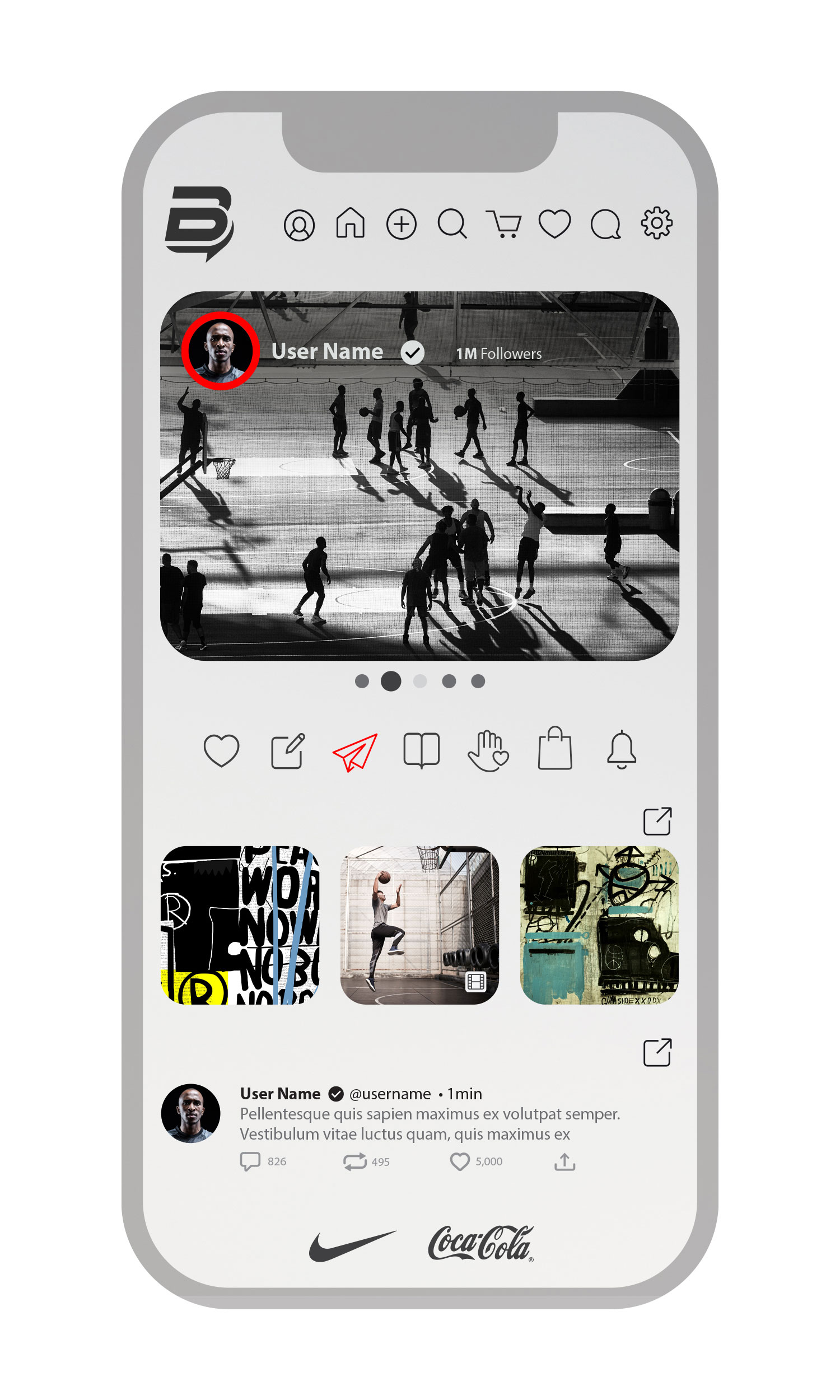 Sports & Entertainment Brands — Baller Social App (2)